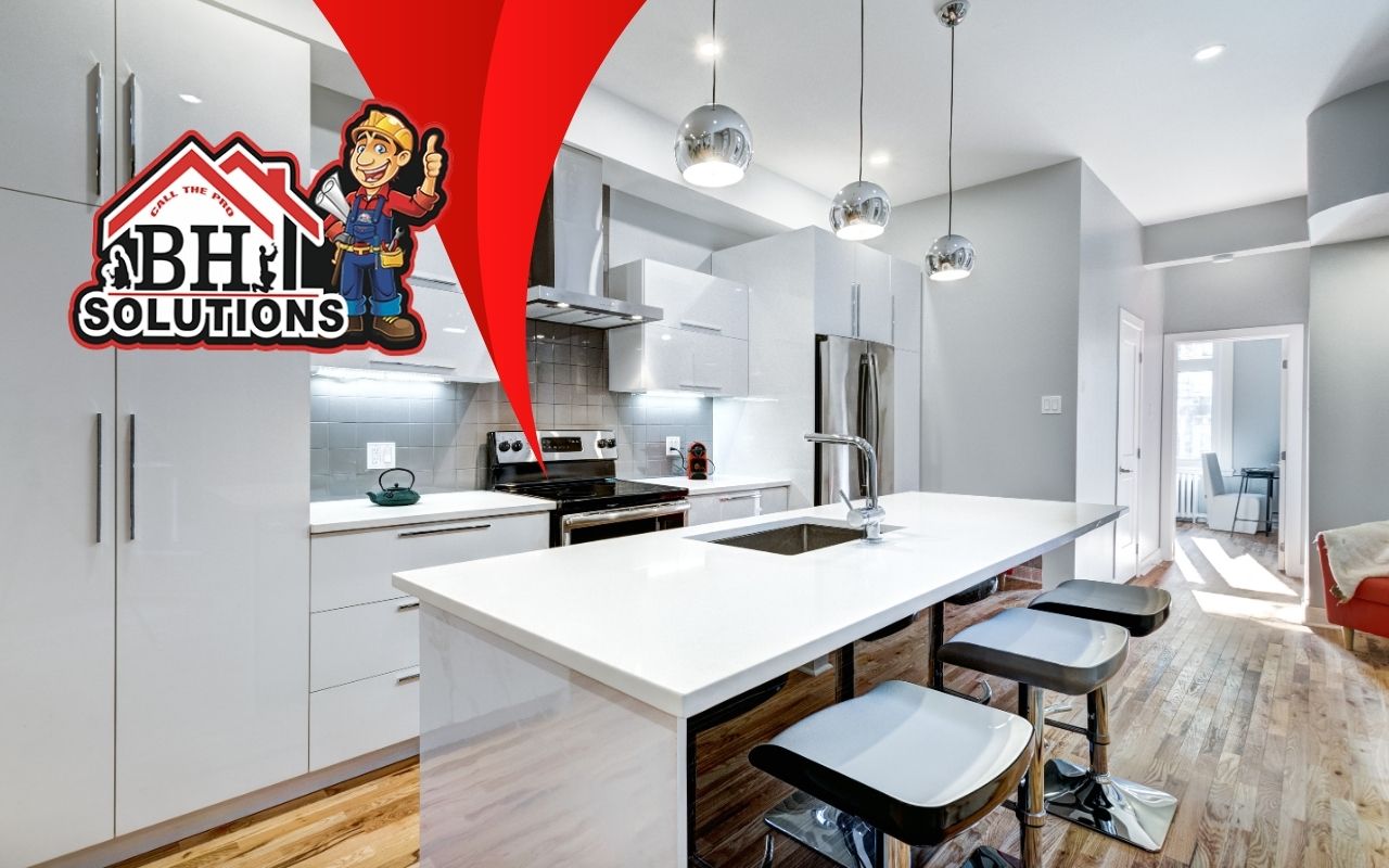 A contractor working on an old home’s interior renovation.