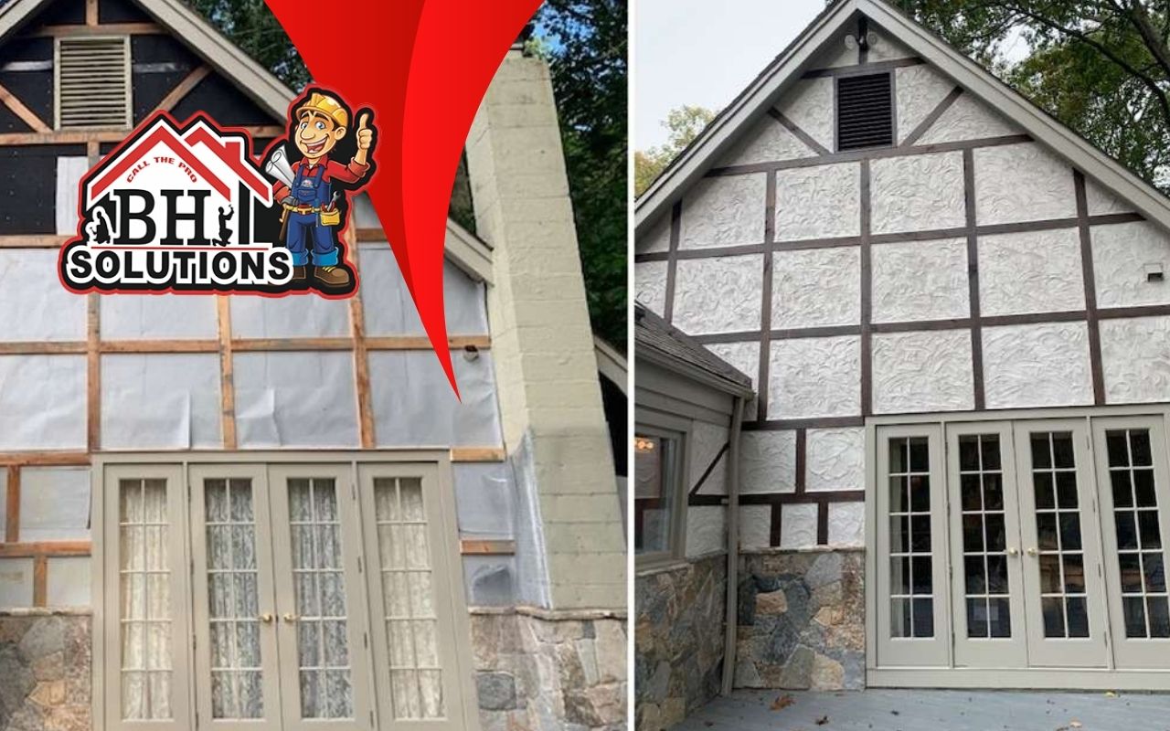 A cozy, remodeled living room with stylish decor.