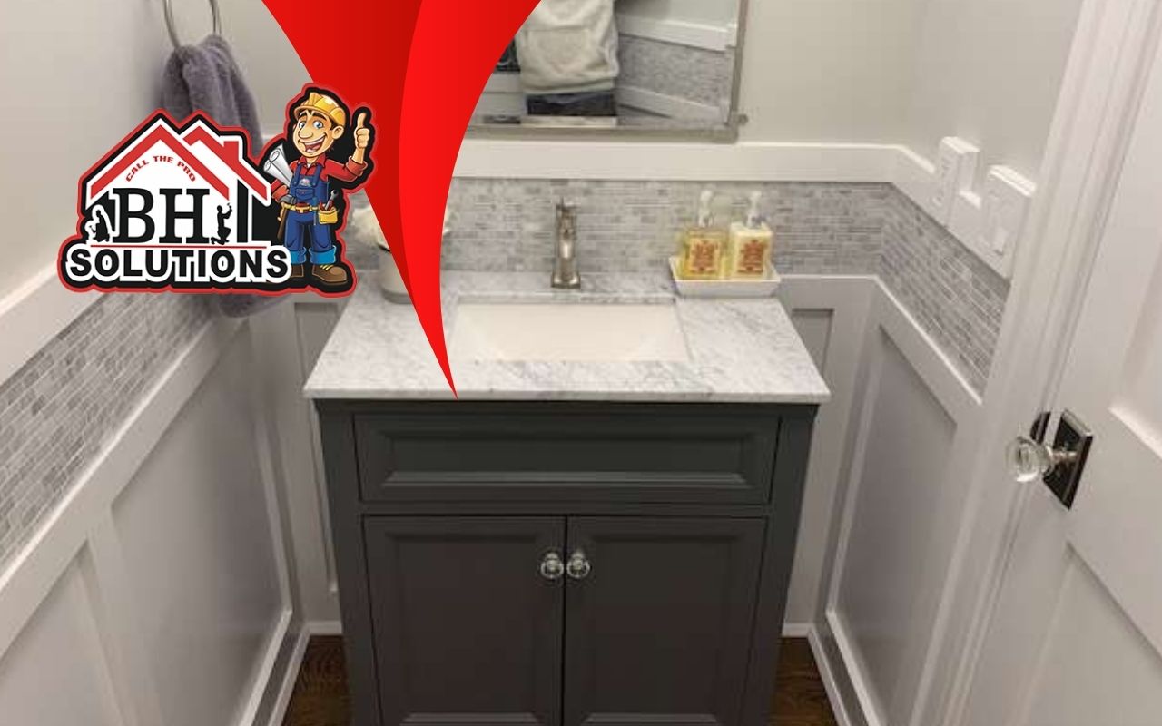 A living room with multifunctional furniture.