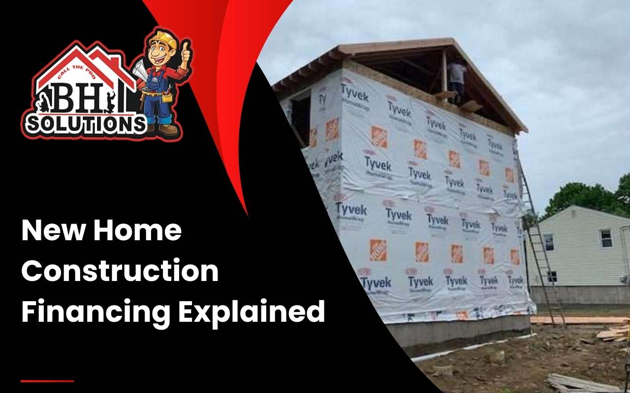Types of new home construction financing options