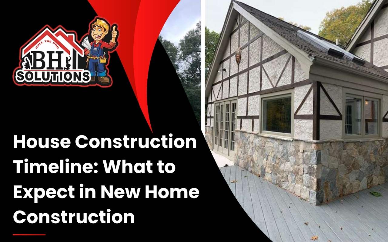 Step-by-step guide of house construction timeline