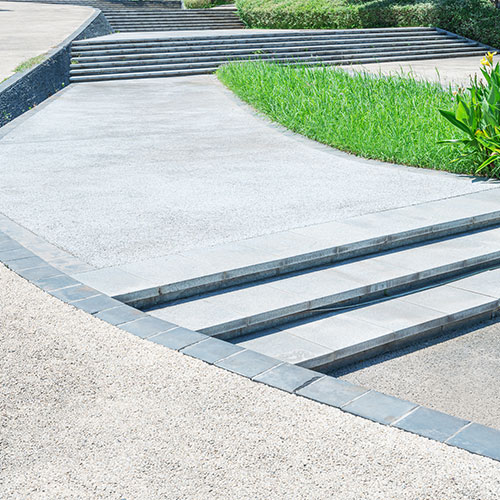 Professional concrete and masonry work enhancing a Greenwich home.