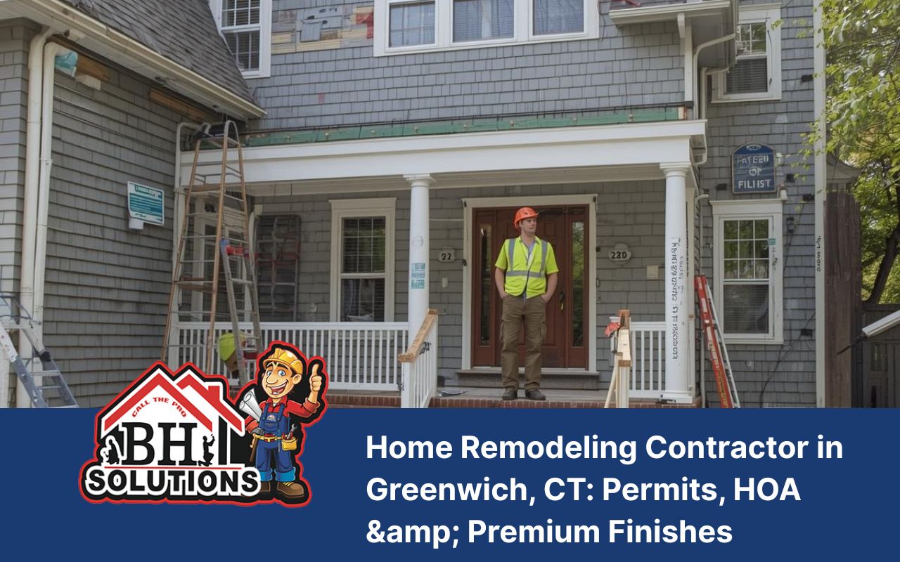 Process for home remodeling Greenwich projects