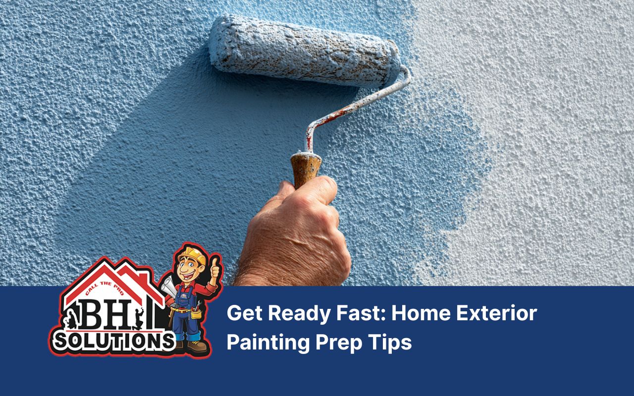 Home exterior painting prep tips for surface cleaning before priming and painting