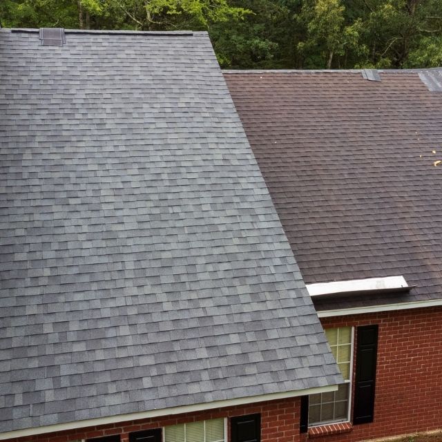 Commercial roofing in Stamford, CT with licensed crew servicing a flat roof safely and efficiently.