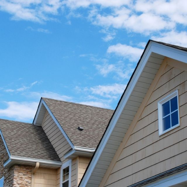 New roof replacement on a home in Greenwich, CT