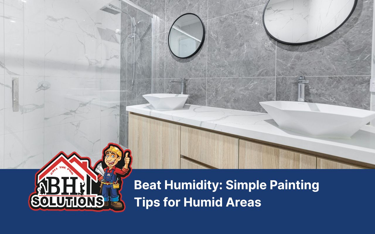 Anti-mold paint and mildew-resistant coatings used for painting tips for humid areas