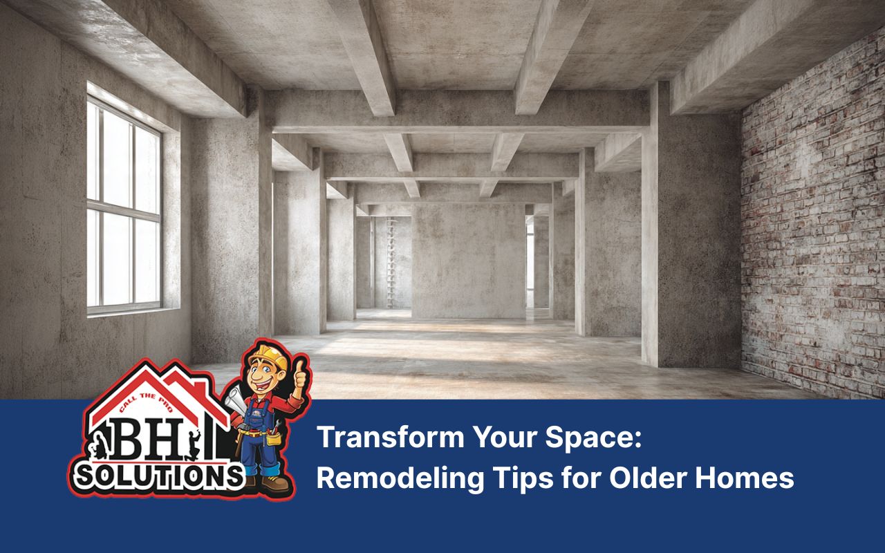 remodeling tips for aging homes with a structural inspection of floors and walls