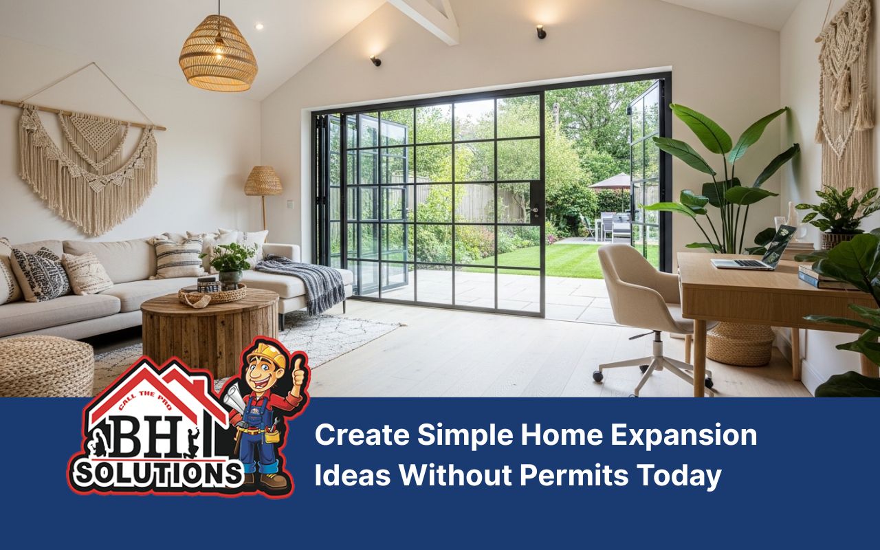 bright sunroom featuring home expansion ideas without permits