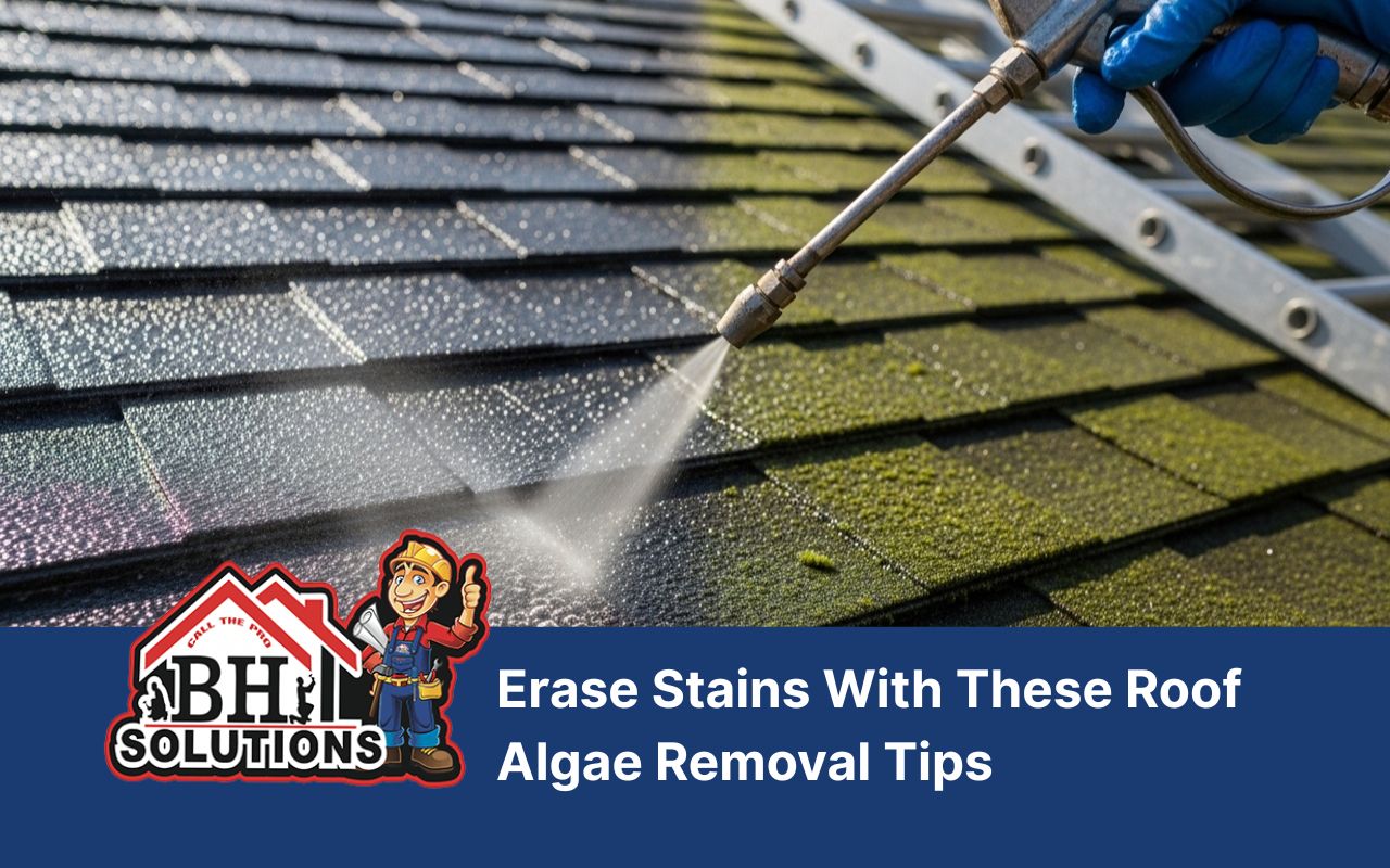 roof algae removal tips for clean asphalt shingles
