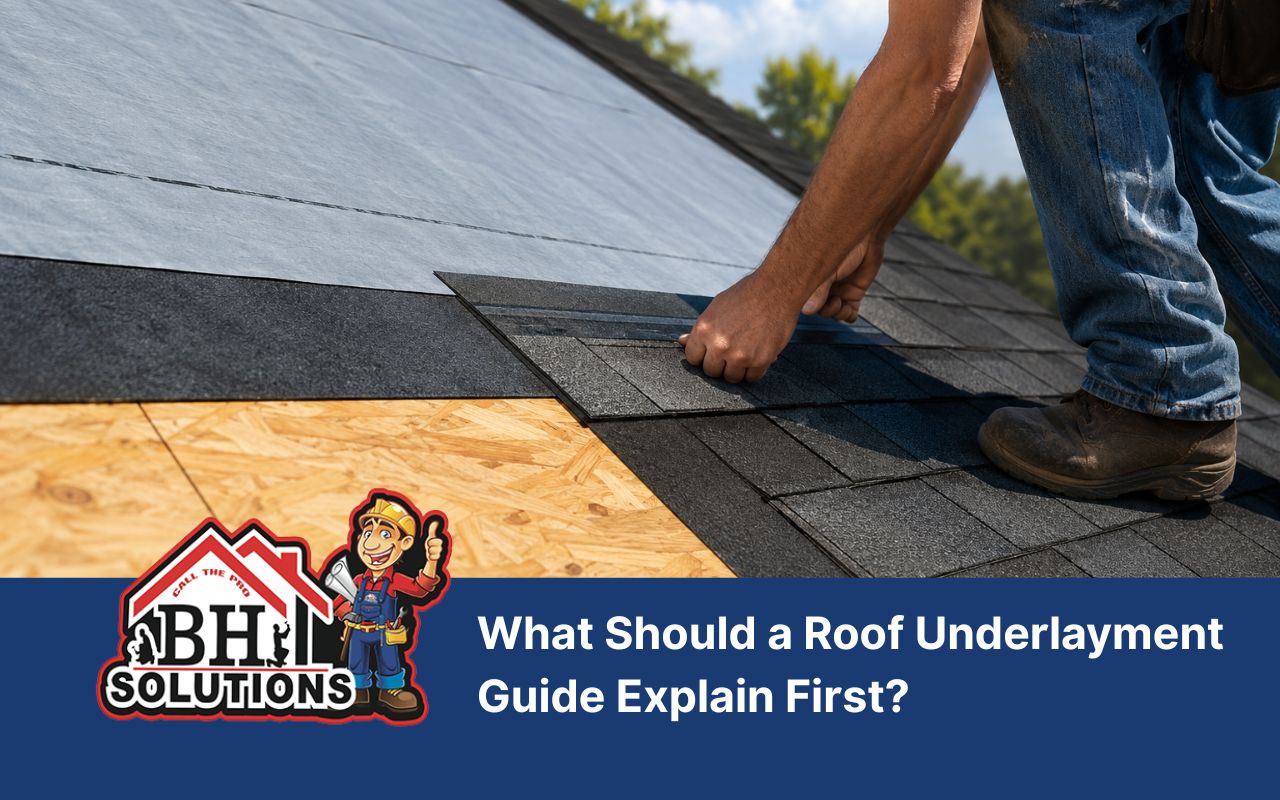 roof underlayment guide with synthetic roof underlayment installation